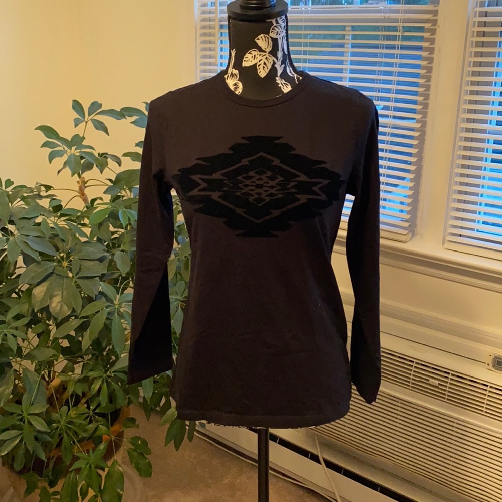 Ralph Lauren Active Black Long Sleeve Top